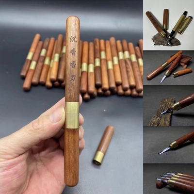 沉香勾刀锋利理香刀耐用M3高速钢