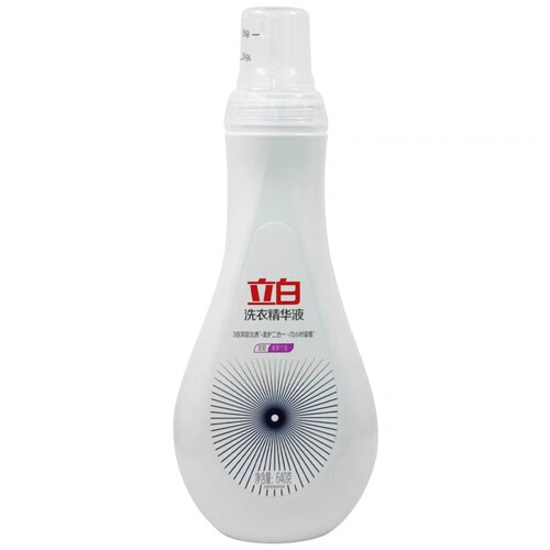 立白浓缩洗衣液 洗衣精华液640G/瓶 香味持久 柔顺护衣 去渍护理