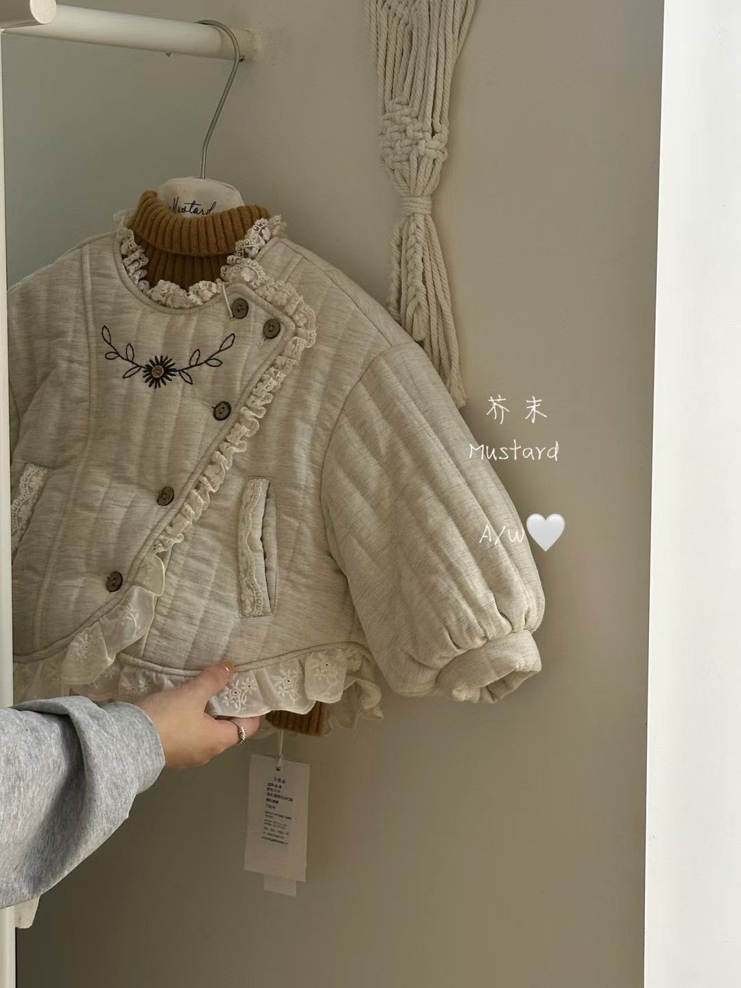 GOLI·刺绣蕾丝女 外套