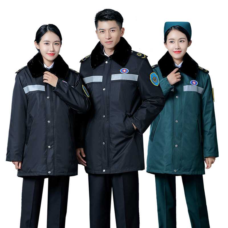 急救专用加厚防寒羽绒棉服护士