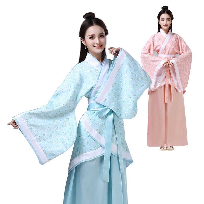 汉服女复古影楼写真舞蹈演出唐装