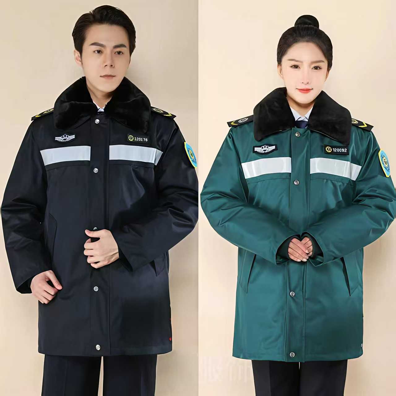 急救专用棉服羽绒服冬季医护工作