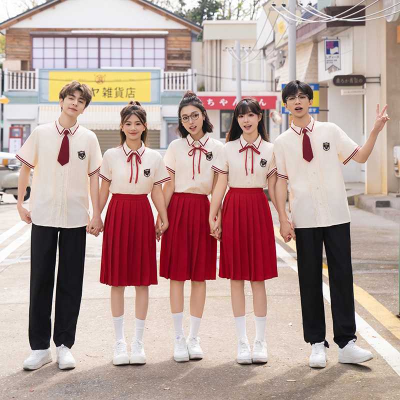 舞台合唱朗诵演出服学生学院风