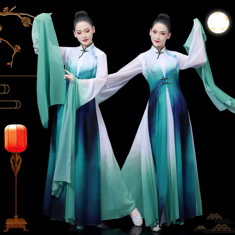戏曲服装女中国风水袖舞