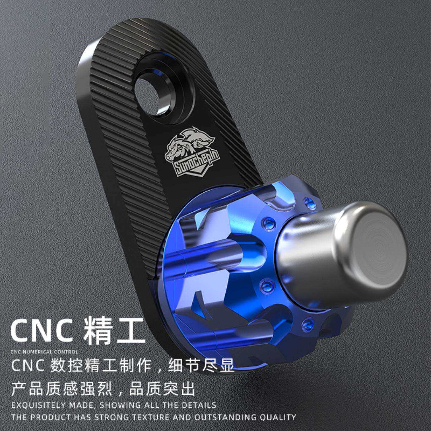 摩托车驻车锁扣刹车牛角按钮开关