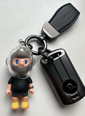 专用摩托车钥匙套23款NMAX155 XMAX300男YAHA高档壳扣包