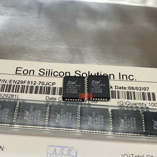 EN29LV512-70JCP存贮芯片适用于家电游戏显示通信类可代客烧录