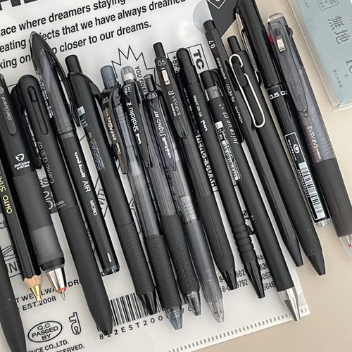 三菱中性笔uniball按动水笔刷题