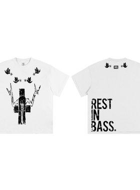 Rest in bass merch kencarson opium限定短袖T恤