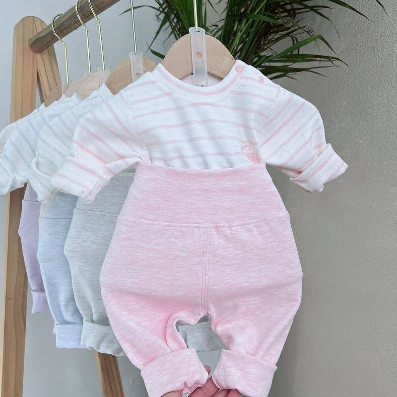 A类纯棉肩扣高腰吸湿排汗小宝宝全棉内衣套装秋衣裤保暖33261,童装/婴儿装/亲子装,内衣套装,淘宝优惠券,粉丝福利购,淘宝优惠卷