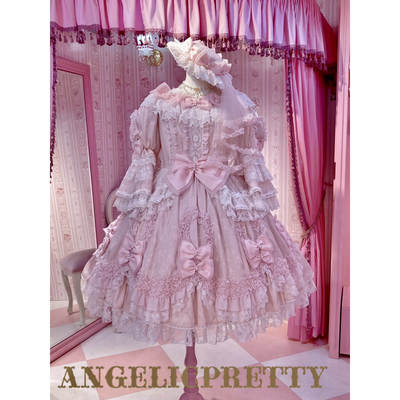 国内现货 AP Sucre Ribbon Princess OP Set Lolita 百搭 日牌