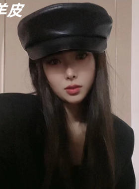 蒂羽森鸭舌帽逛街休闲女士秋冬季