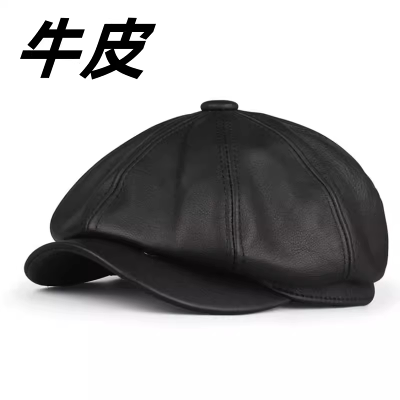 蒂羽森八角帽逛街休闲通用图片