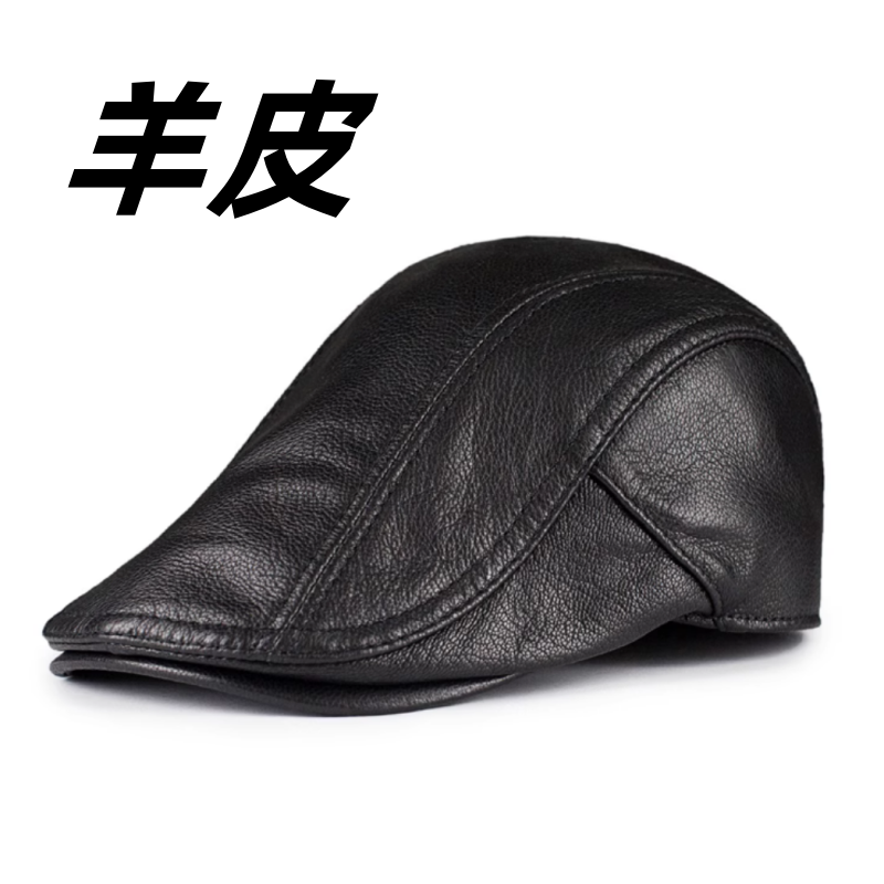 蒂羽森逛街休闲男士秋冬季鸭舌帽