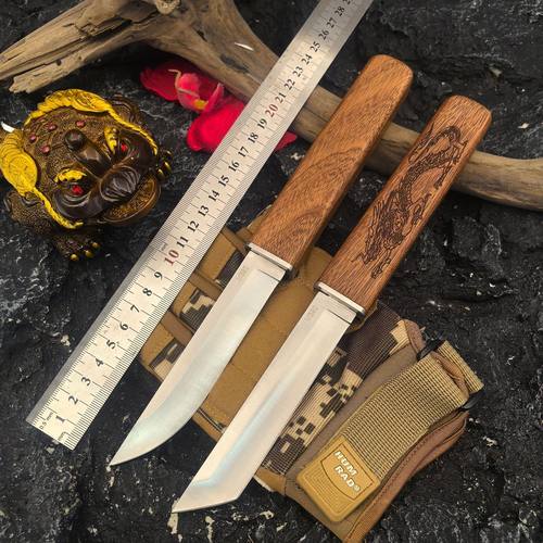 户外超锋利便携M390子母双刃刀