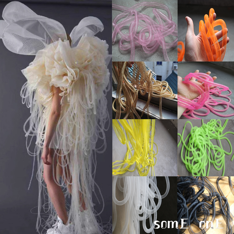 风铃管子服装欧美肌理