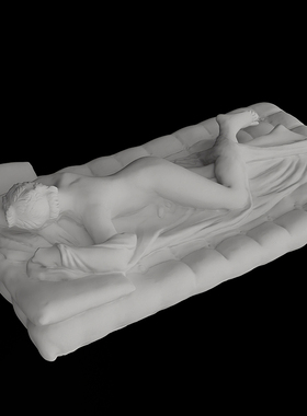 卢浮宫复刻桌面摆件石膏人物浮雕创意礼物北欧美术教具民宿装饰