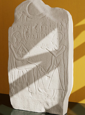 埃及人物浅浮雕石膏立体装饰画艺术品家居摆件北欧家居饰品桌面