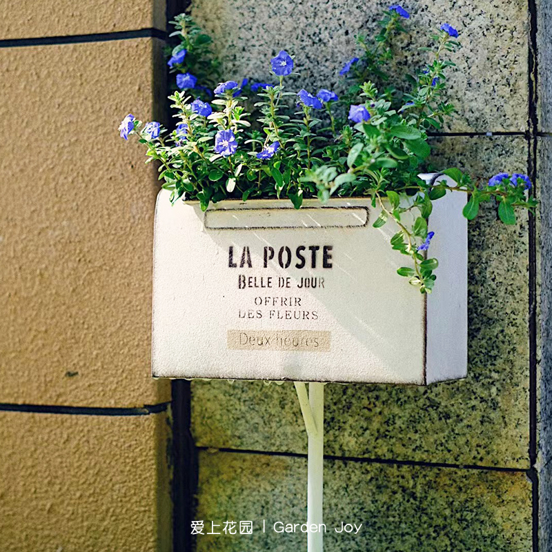 铁艺庭院室内草花套盆花盆