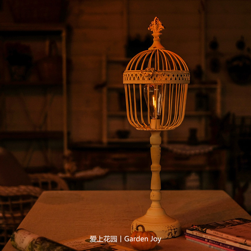 爱上花园丨园艺杂货 花园露台铁艺做旧装饰摆 长矛鸟笼灯泡风灯88,鲜花速递/花卉仿真/绿植园艺,其它园艺用品,淘宝优惠券,粉丝福利购,淘宝优惠卷