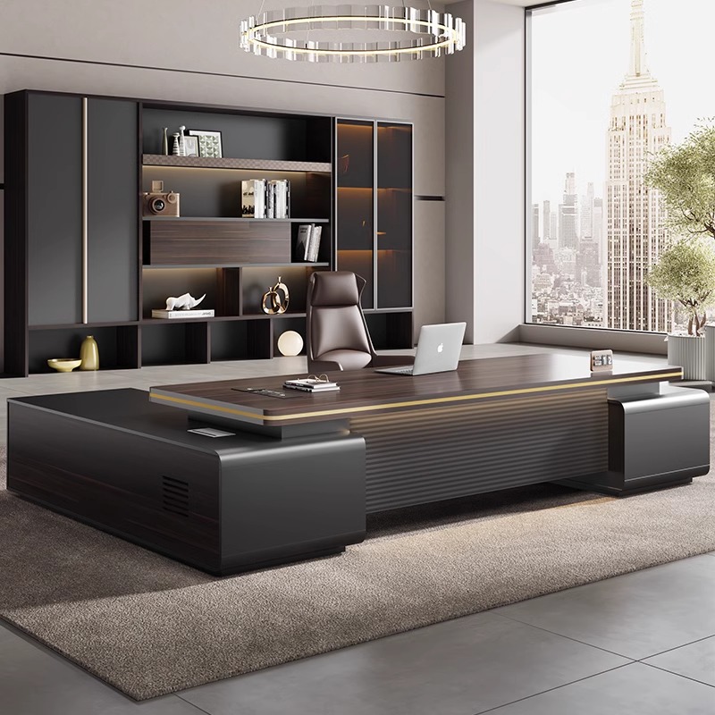 组合办公桌椅香尔特轻奢