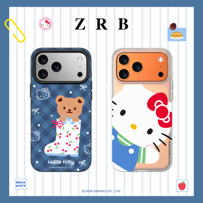 KT复古趣拼系列樱桃小熊手机壳