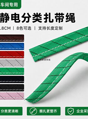 无尘车间制药厂耐磨静电布绳子