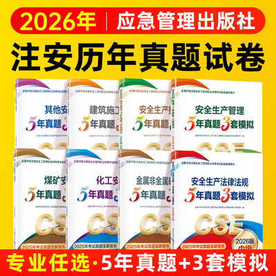注册安全师工程师真题模拟试卷
