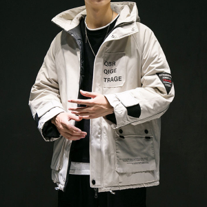 日系工装棉衣男宽松棉服冬季棉袄男大码外套 MY52-P100图片