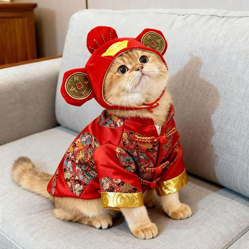 「宠生活」猫咪衣服新年