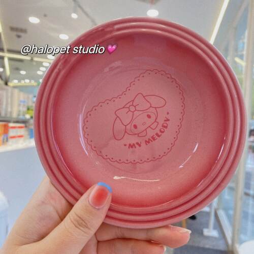 「宠生活」酷彩猫碗陶瓷