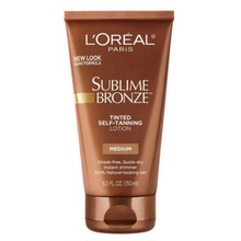 L'Oreal Paris Sublime Bronze Tinted Self Tanning Lotion