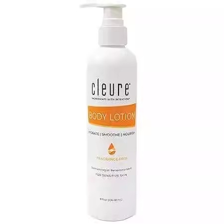Cleure Body Lotion for Sensitive Skin - Daily Moisturizer