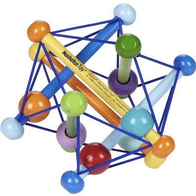 Manhattan Toy Skwish Color Burst Rattle and Teether Grasping