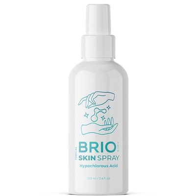 BRIOTECH Topical Skin Spray, Hypochlorous Acid Spray for Bod