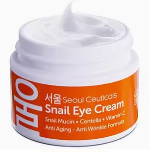 SeoulCeuticals Korean Snail Mucin Eye Cream - 97.5% Snail