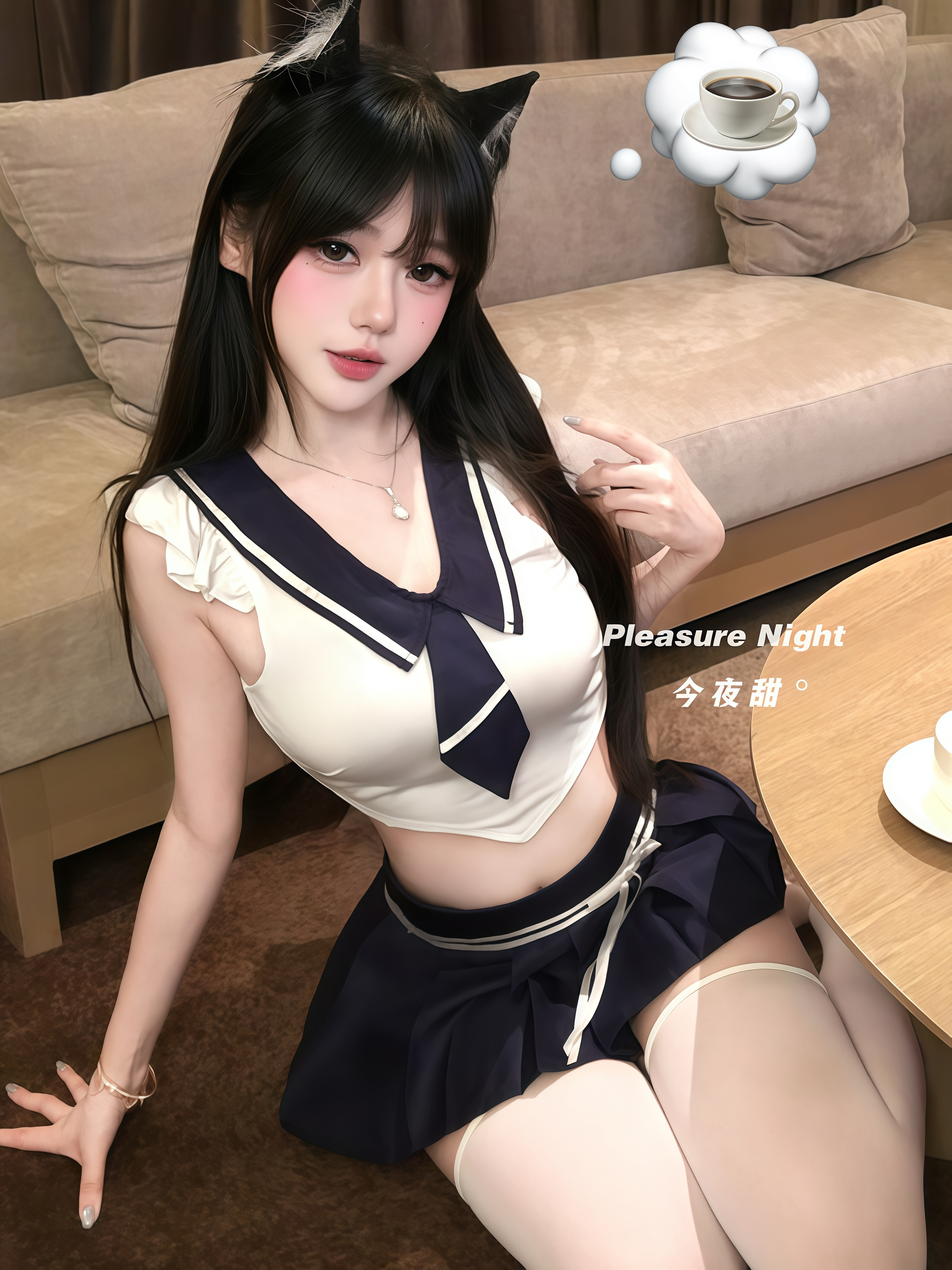 春日幻想*性感jk制服套装纯欲风海军领衬衫百褶短裙辣妹风qqny女