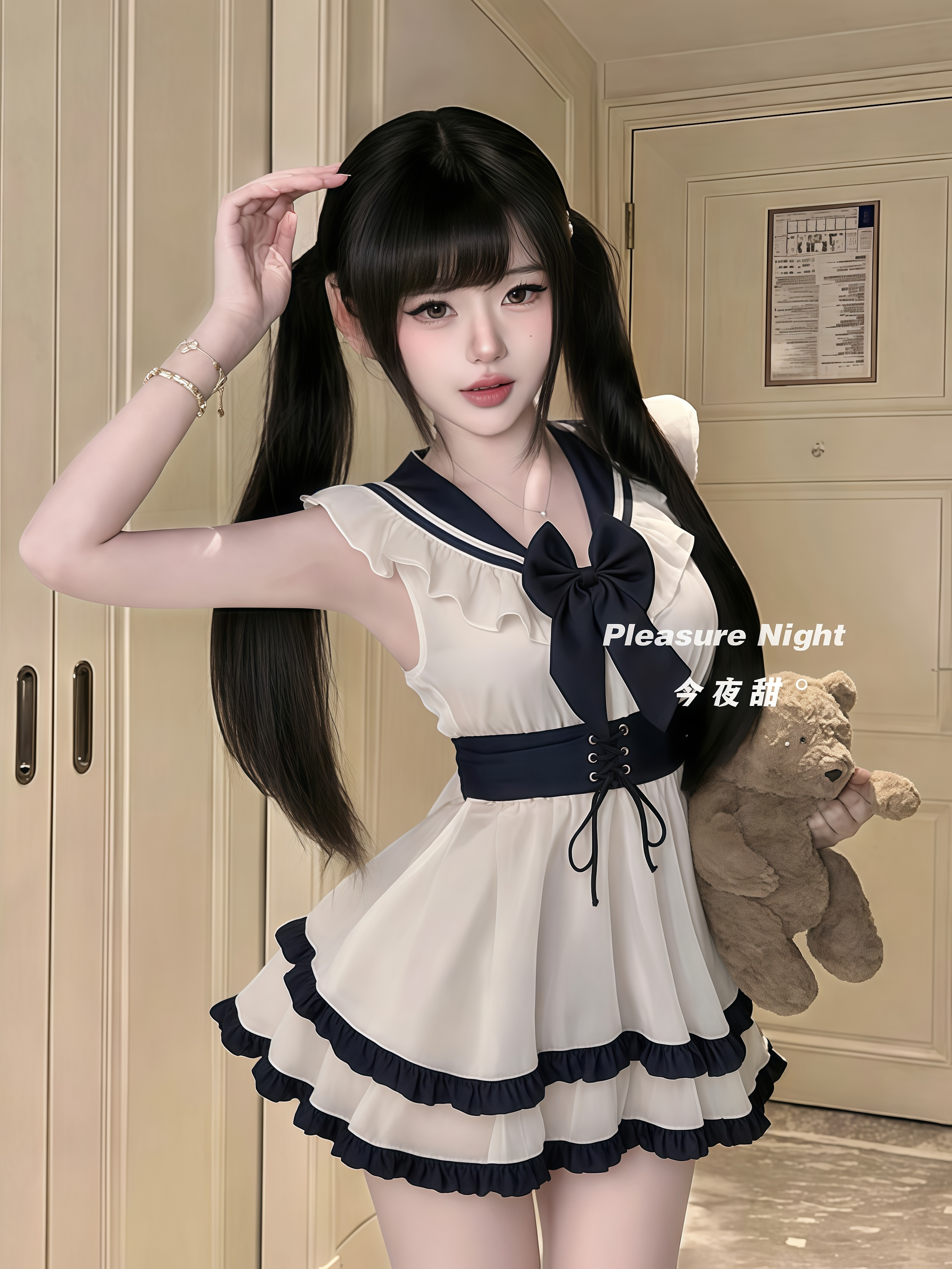 夏日学妹*纯欲学院风水手服女仆制服装情调趣味qqny内衣少女睡衣