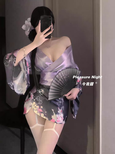 少女の春*性感睡衣女2026新款御姐禁欲和服诱惑睡裙情调趣味内衣