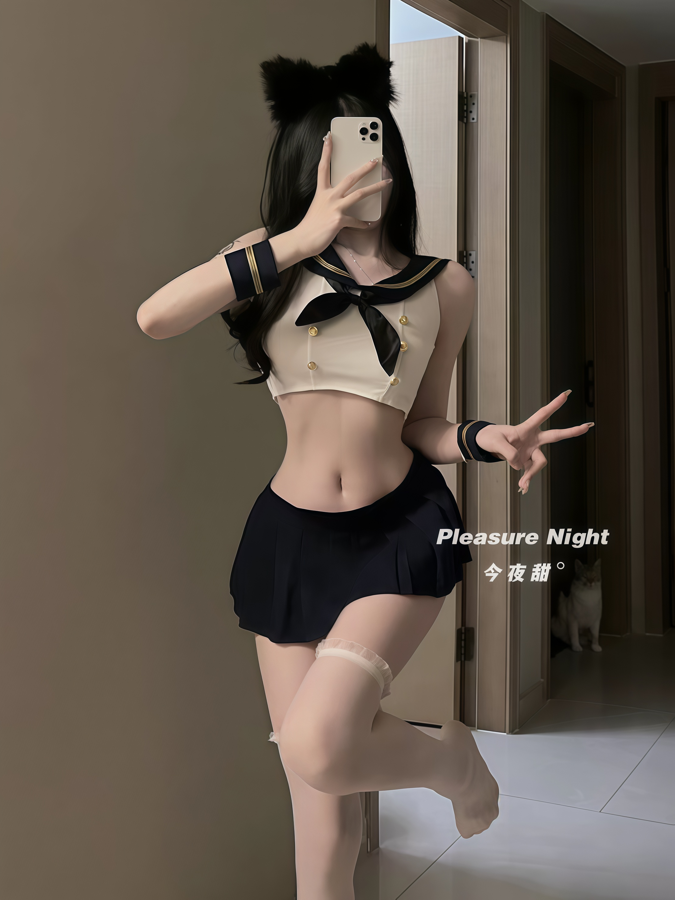 海盐奶酥*性感jk纯欲辣妹水手服日系超短百褶裙套装情调趣味内衣