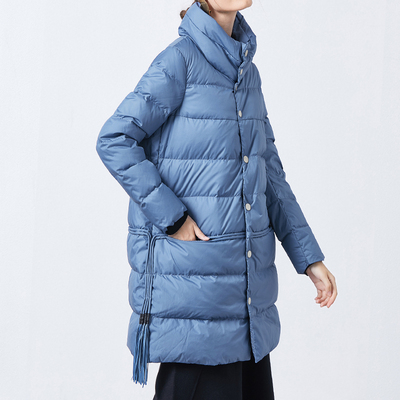 时尚白鹅绒外套保暖羽绒服宽松