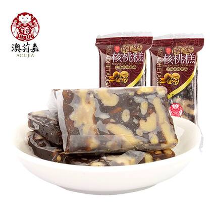 上海特产老香斋 松仁 原味南枣核桃糕独立包装传统糕点休闲零食
