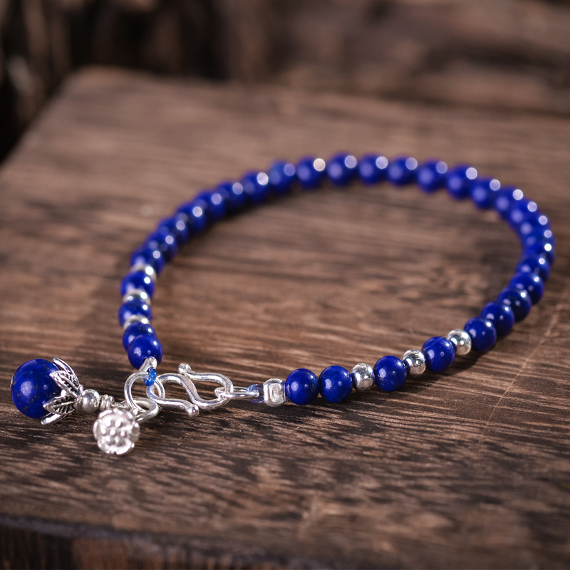 匠趣原创天然青金石蓝