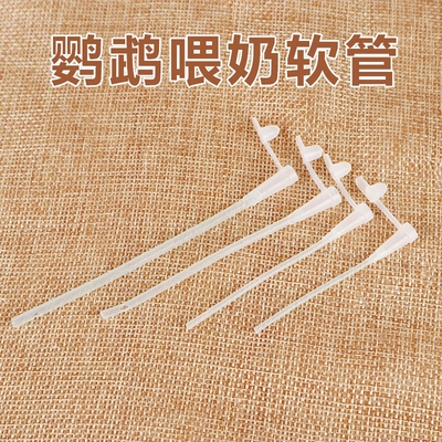 鹦鹉鸟类喂奶喂药喂食硅胶软管
