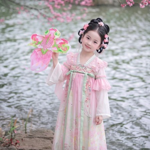 女童古风超仙汉服裙中国风儿童