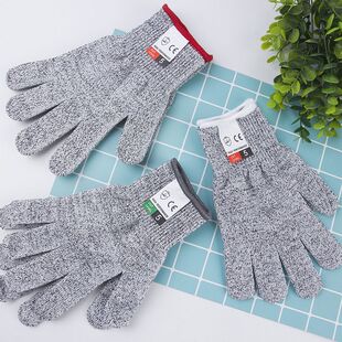 五级防割手套舒适透气防割伤划伤汽修木工车床厨房切菜耐磨防护套