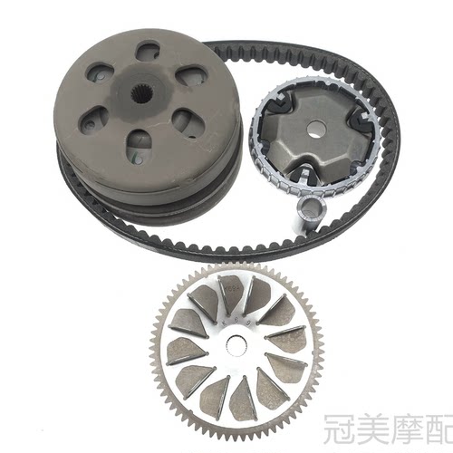 适用新大洲本田NS125D RX NX DIOU+125裂行后离合器 前驱动盘皮带