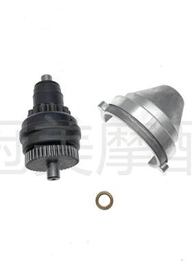 适用五羊本田新优悦WH110T-2-2A-2D-2E-9A GGC马达头盖起动齿轮