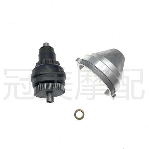 适用五羊本田新优悦WH110T-2-2A-2D-2E-9A GGC马达头盖起动齿轮
