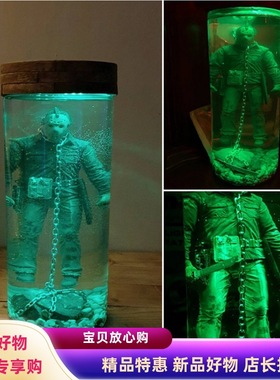 独立站新品Jason is alive! 杰森还活着树脂灯电影人物